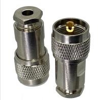 Разъем прижимной PL259 UHF-male на кабель RG-58, RG142, LMR195, rg-400