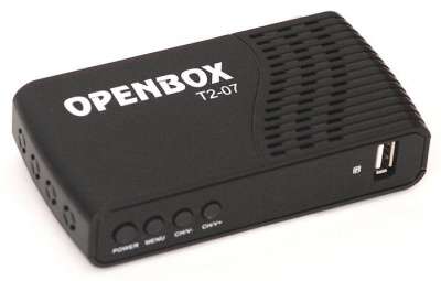 Кабельный/Эфирный ресивер Openbox T2-07 DVB-C/T2 Кабельный/Эфирный ресивер Openbox T2-07 DVB-C/T2