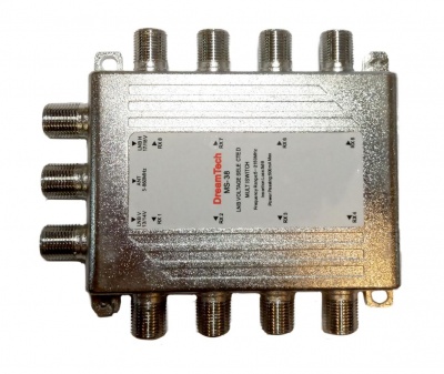 Мультисвич DreamTech MS-38, 3 входа - 8 выхода, оконечный