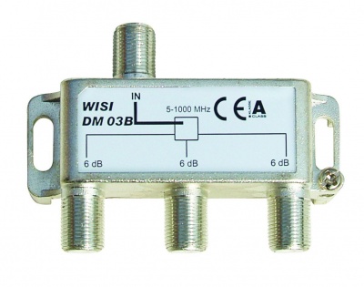 Делитель на 3 ТВ WISI DM 03 B (5-1000 МГц)