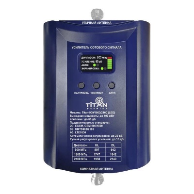 Репитер Titan-900/1800/2100 (LED) Репитер Titan-900/1800/2100 (LED)