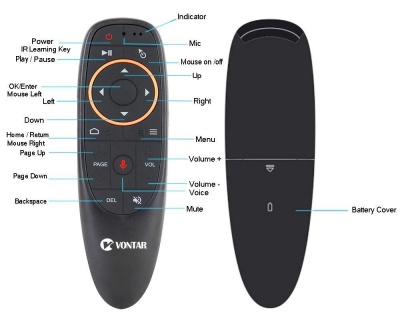Пульт Vontar G10S AirMouse Пульт Vontar G10S AirMouse