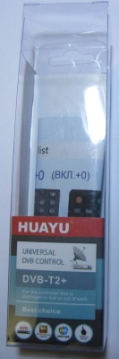 Пульт универсальный Huayu DVB-T2+TV