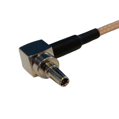 Переходник SMA-female угловой - CRC9 пигтейл